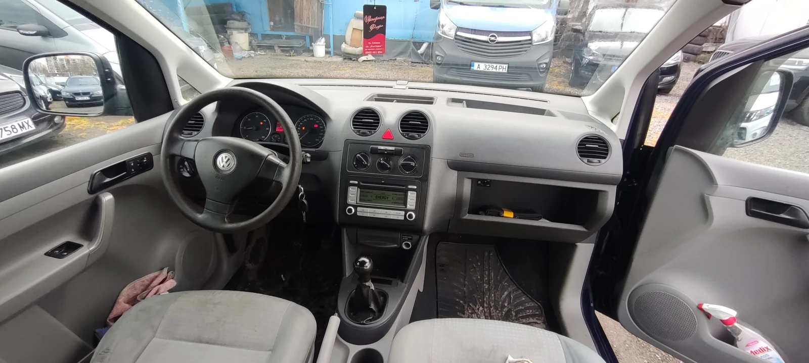 VW Caddy 1.9TDI-105к.с. 6+ 1 2007г, снимка 11 - Автомобили и джипове - 54032034