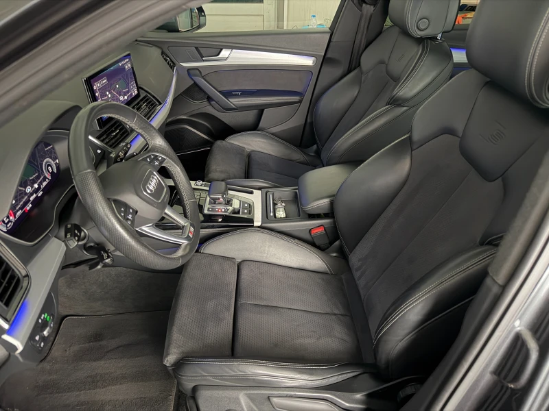 Audi Q5 Sportback 40TDI quattro S line* с С ПЪЛНА ИСТОРИЯ, снимка 9 - Автомобили и джипове - 53295286