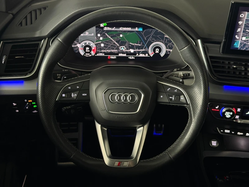 Audi Q5 Sportback 40TDI quattro S line* с С ПЪЛНА ИСТОРИЯ, снимка 12 - Автомобили и джипове - 53295286