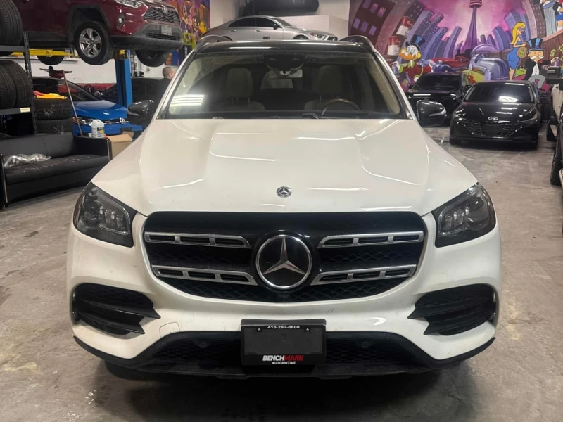 Mercedes-Benz GLS580 TOP / DISTRNOC / ОБДУХВАНЕ / ВЪЗДУХ /МАСАЖИ/CARFAX, снимка 2 - Автомобили и джипове - 53334889