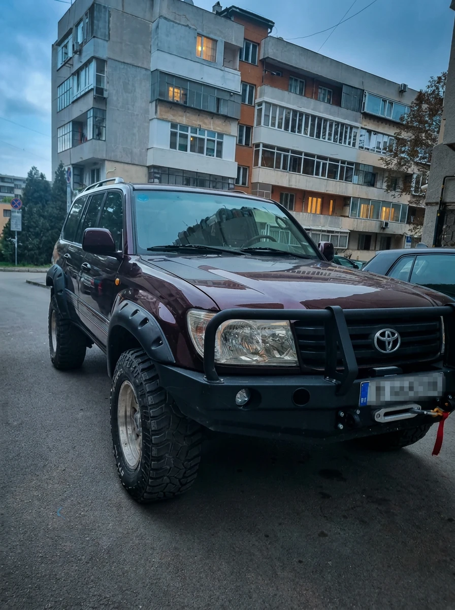 Toyota Land cruiser * РЪЧНИ СКОРОСТИ!* , снимка 4 - Автомобили и джипове - 53804526
