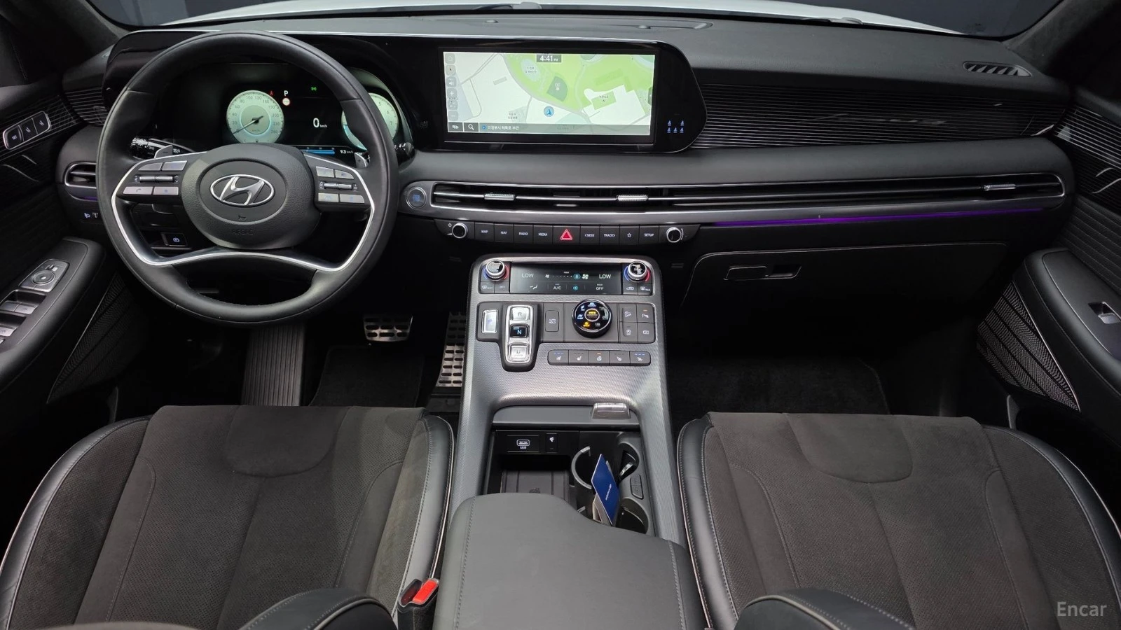 Hyundai Palisade 3.8 4WD Calligraphy Black Edition* ПАНО* МАСАЖИ, снимка 5 - Автомобили и джипове - 55499657