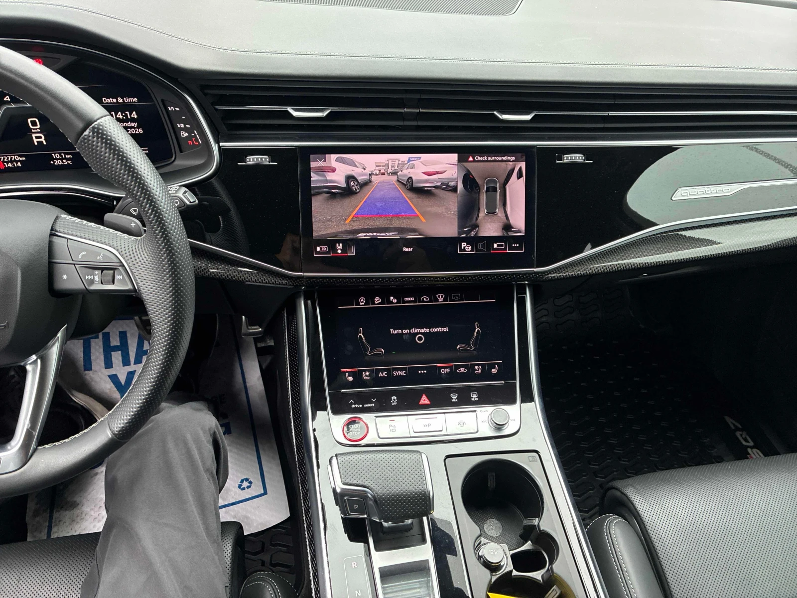 Audi SQ7 * 4.0 TFSI quattro * CARFAX * , снимка 9 - Автомобили и джипове - 56010381