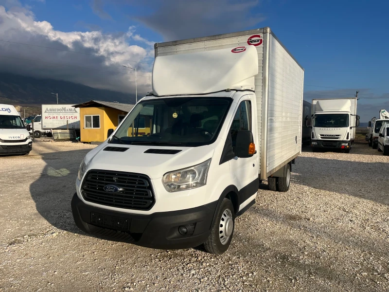 Ford Transit ПЕРФЕКТЕН 2.0 ТД 130 КС ЕВРО 6В ДВ.ГУМА КЛИМАТИК, снимка 1 - Бусове и автобуси - 52690685