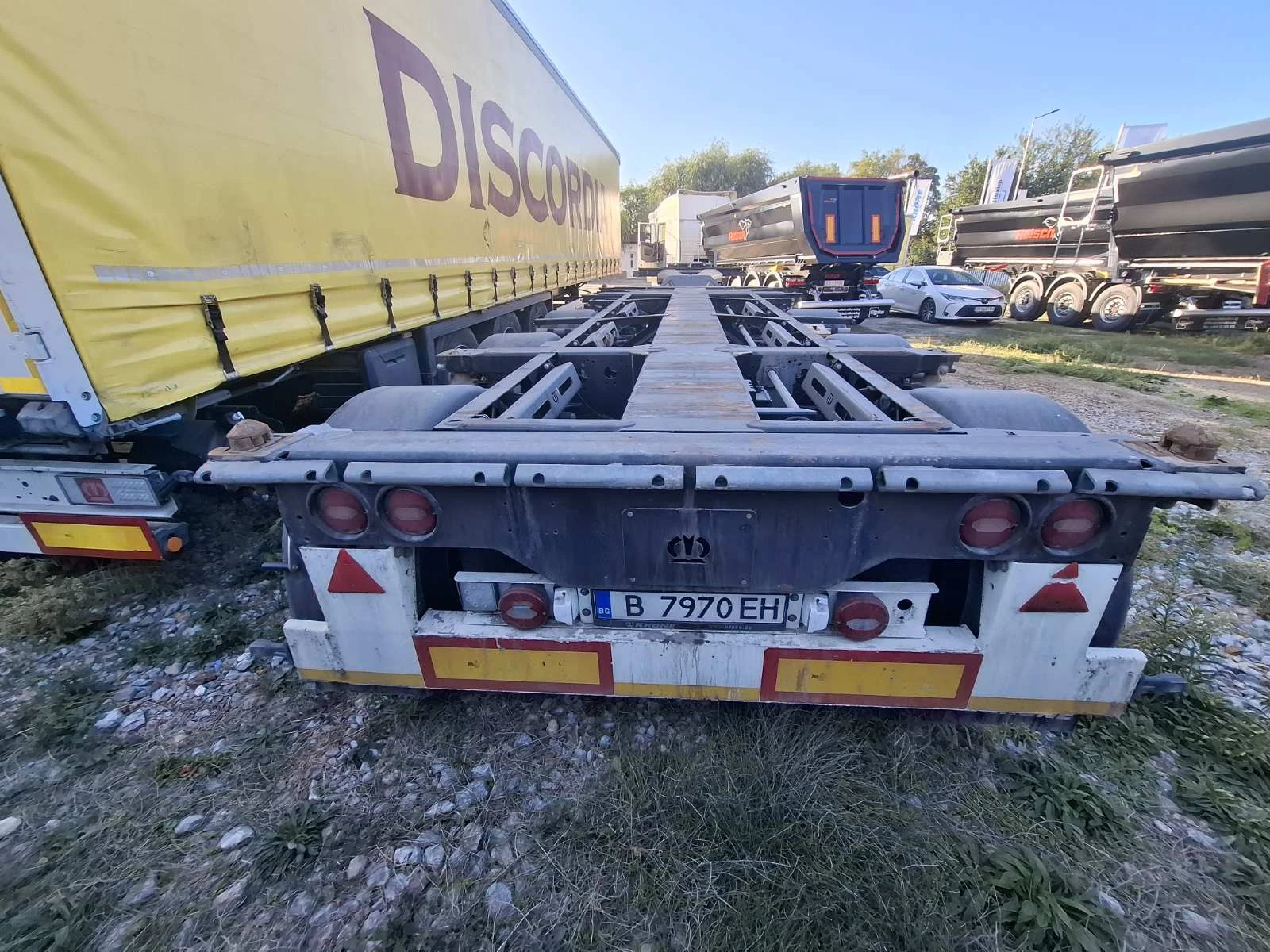 Полуремарке Krone Box Liner SDC 27 eLTU70, снимка 6 - Ремаркета - 56608743