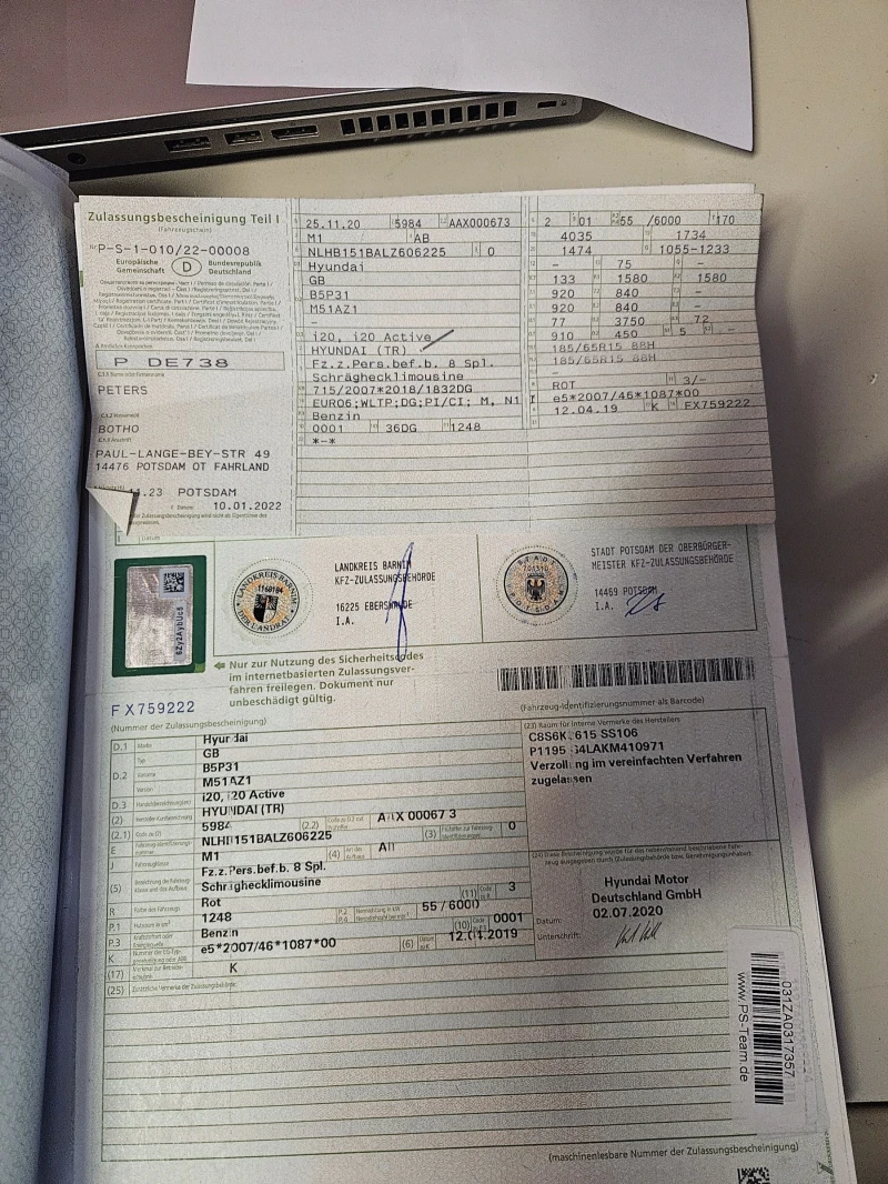 Hyundai I20 1.2 20985km, снимка 16 - Автомобили и джипове - 52170754