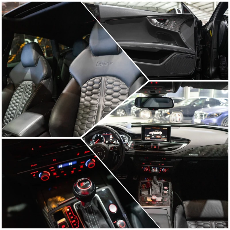 Audi Rs7 4.0 V8 MATRIX FULL ABT PACK ЛИЗИНГ 100%, снимка 16 - Автомобили и джипове - 52915709