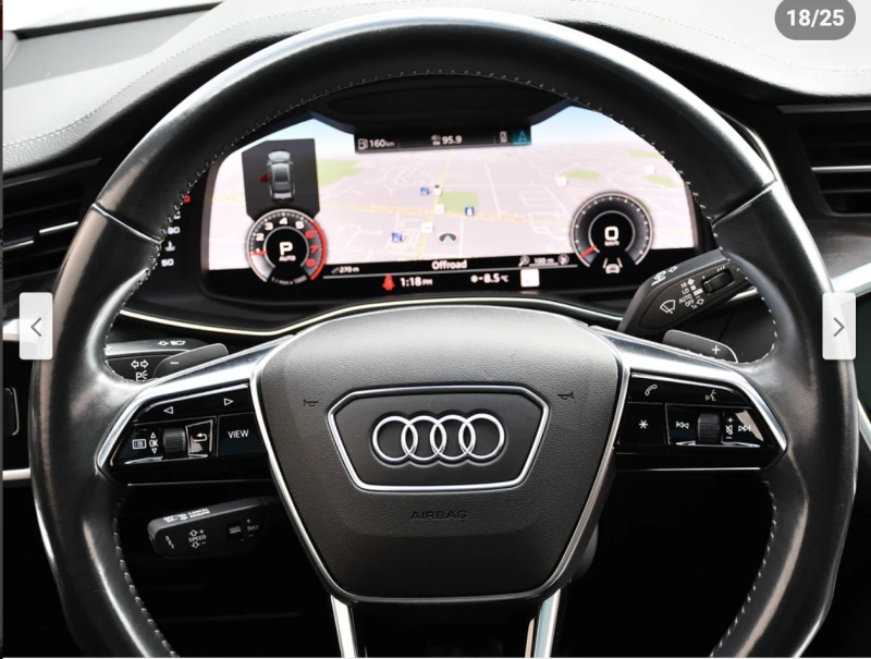 Audi A7 55TFSI* MATRIX* S* LINE* ДИСТРОНИК* ОБДУХВАНЕ* 360, снимка 9 - Автомобили и джипове - 53384969