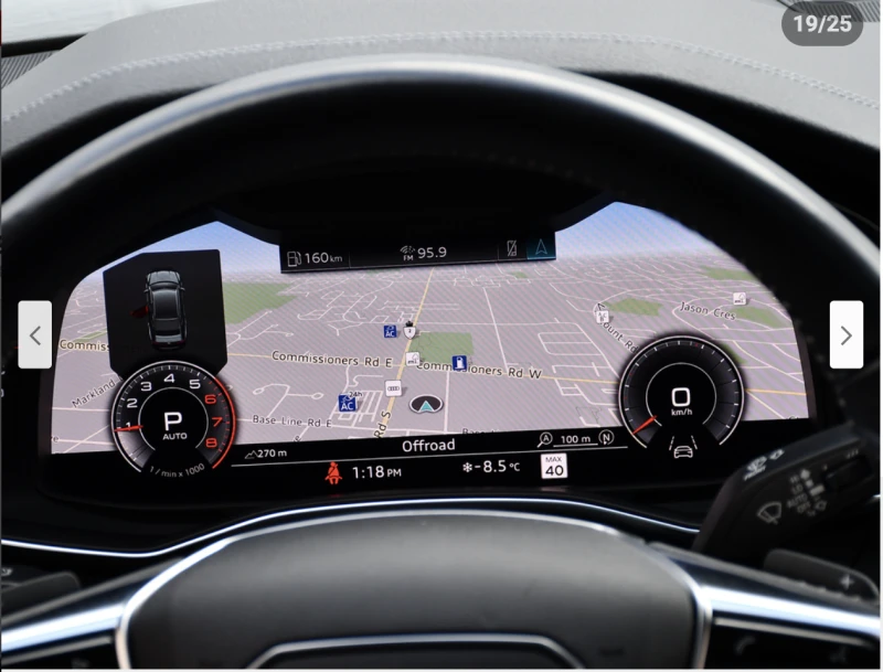 Audi A7 55TFSI* MATRIX* S* LINE* ДИСТРОНИК* ОБДУХВАНЕ* 360, снимка 13 - Автомобили и джипове - 53384969