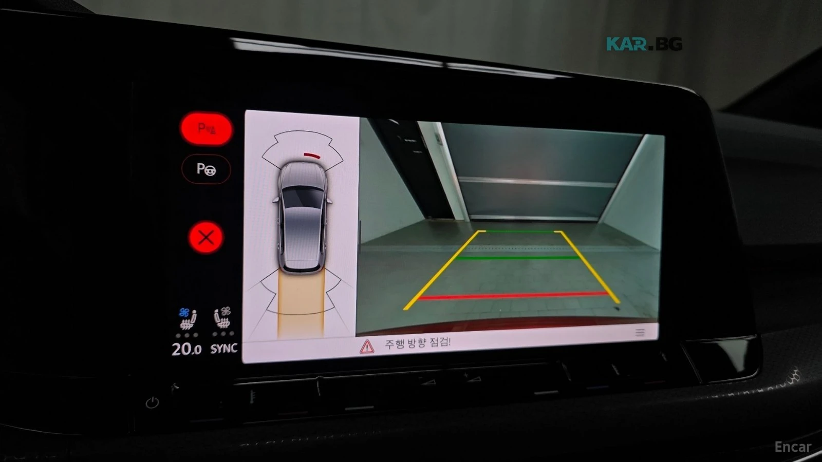VW Golf GTI* 2.0* ДИСТРОНИК* ОБДУХВАНЕ* ХЕДЪП* ПОДГРЕВ* , снимка 13 - Автомобили и джипове - 55740447