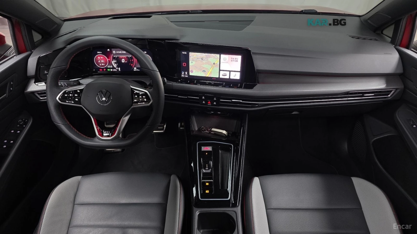 VW Golf GTI* 2.0* ДИСТРОНИК* ОБДУХВАНЕ* ХЕДЪП* ПОДГРЕВ* , снимка 5 - Автомобили и джипове - 55740447