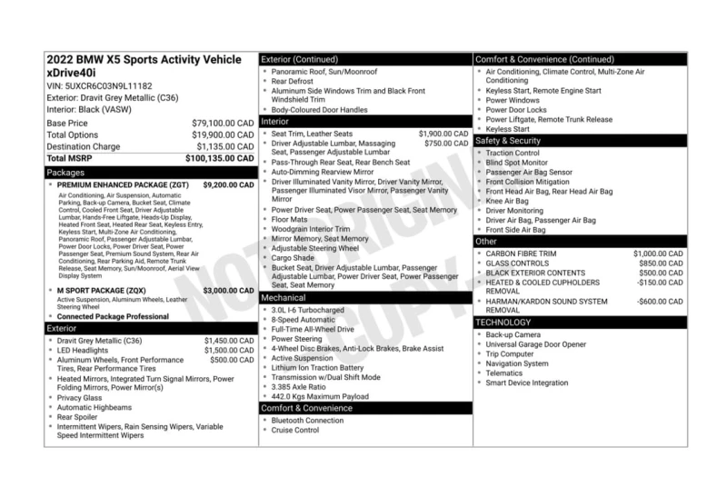 BMW X5 * xDrive40i * CARFAX * БЕЗ ПЪРВОНАЧАЛНА ВНОСКА, снимка 15 - Автомобили и джипове - 53252724