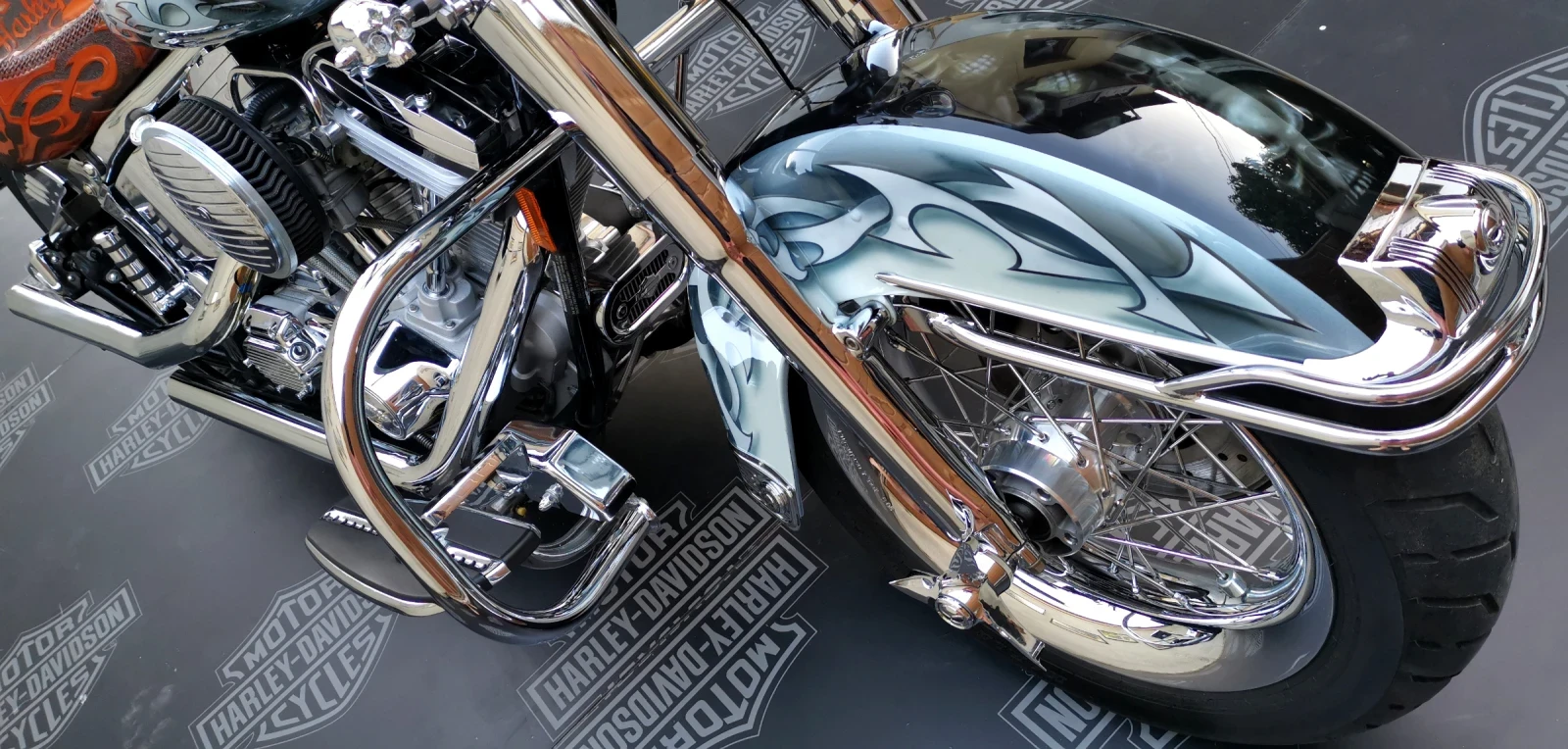 Harley-Davidson Softail FLSTC EVO WILLIE G , снимка 5 - Мотоциклети и мототехника - 55966553