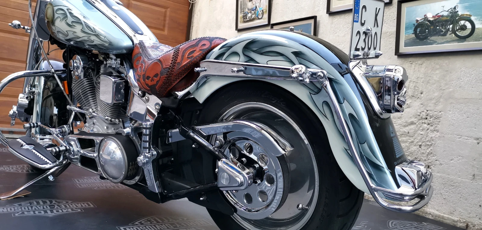 Harley-Davidson Softail FLSTC EVO WILLIE G , снимка 10 - Мотоциклети и мототехника - 55966553