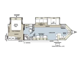 Обява за продажба на Каравана Forest River Riverstone 39 Flagstaff / СПЕШНО ~29 000 EUR - изображение 1