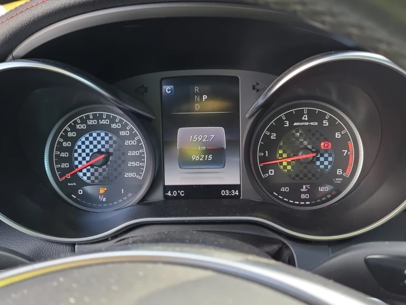 Mercedes-Benz C 43 AMG * 43 * CARFAX * цена до българия, снимка 9 - Автомобили и джипове - 53175209