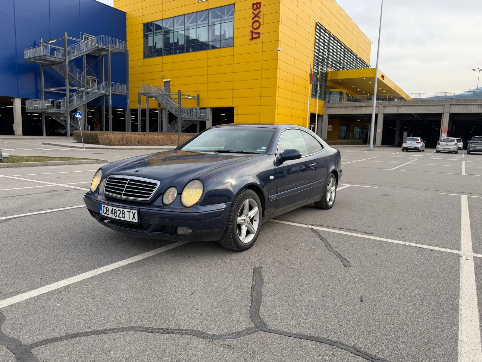 Mercedes-Benz CLK 200 kompressor (192hp) с газ