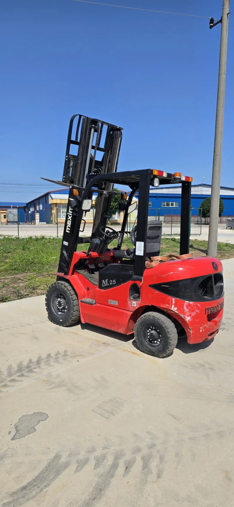 Мотокар Други Minimal M25 с двигател на Mitsubishi, снимка 3 - Индустриална техника - 52365990