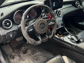 Mercedes-Benz C 63 AMG S/CARFAX/BURMESTER/ПАНОРАМА/ПОДГРЕВИ, снимка 9