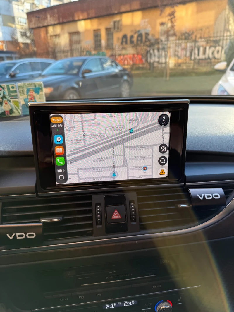 Audi A6 Цветът на слънце се мени черно минава на кафяво с , снимка 11 - Автомобили и джипове - 52957870