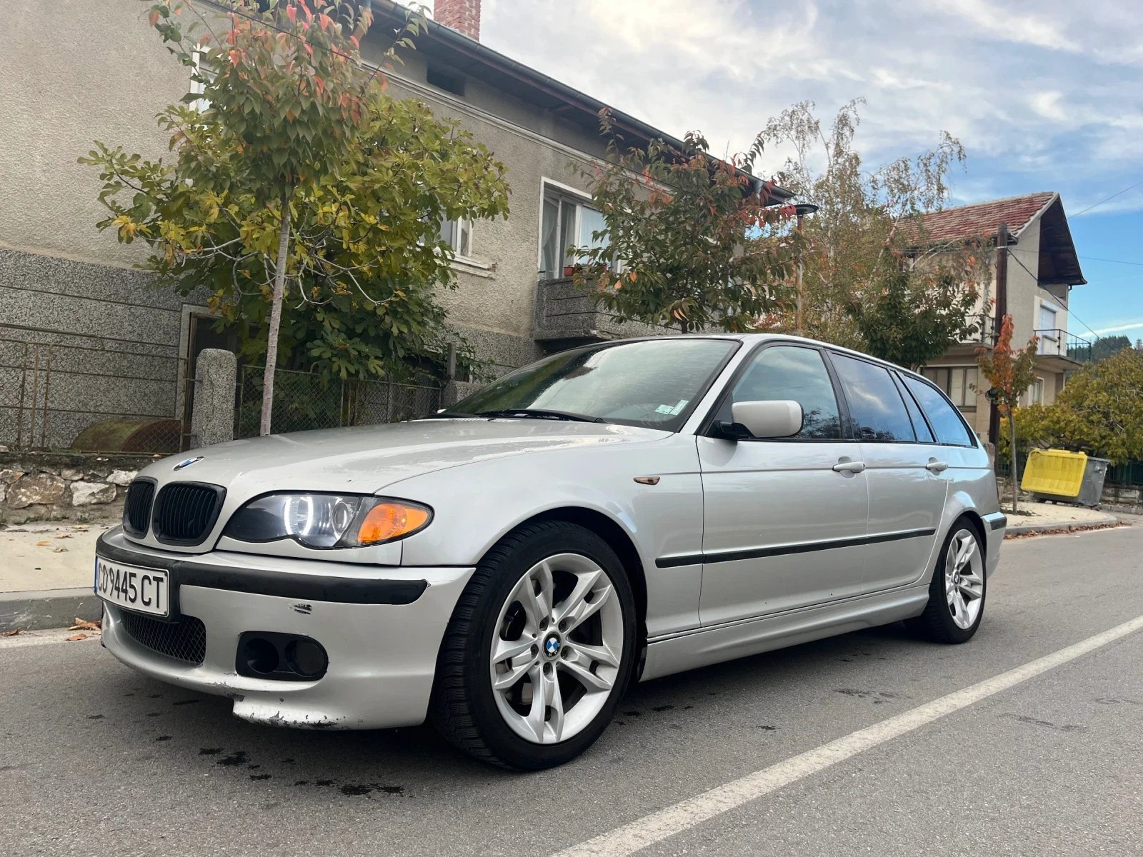 BMW 330 Ръчка, само задно, снимка 1