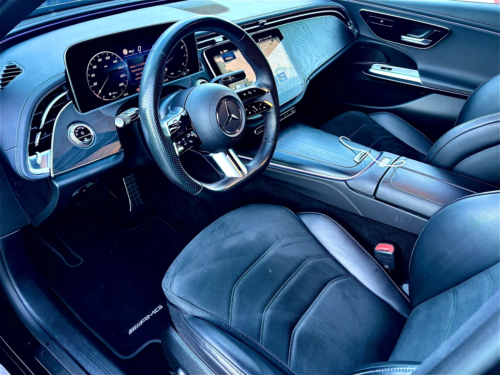 Mercedes-Benz E 200 AMG Line * Гаранция *  - изображение 7