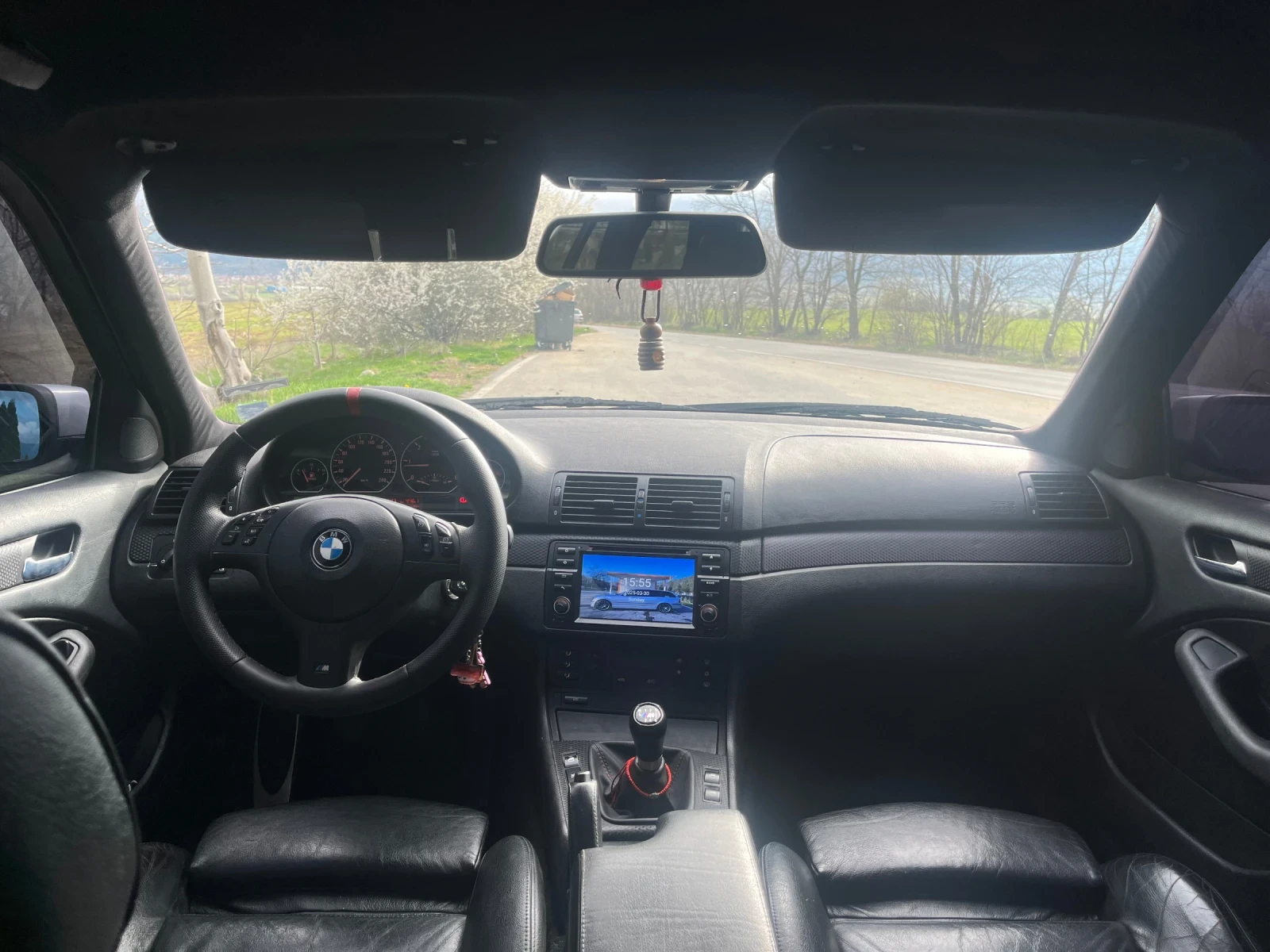 BMW 330 Ръчка, само задно - изображение 9