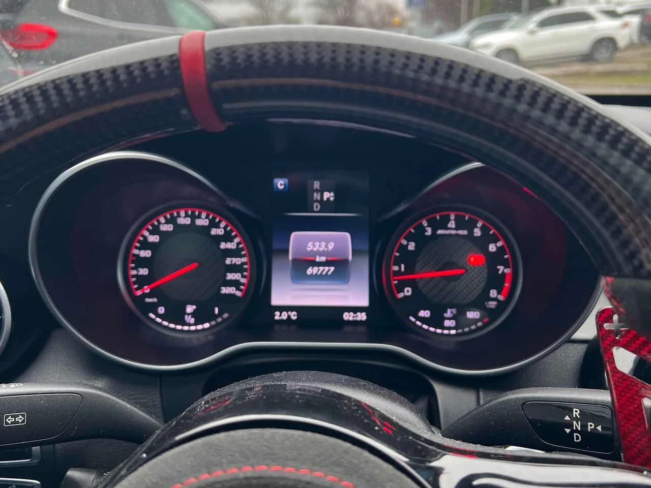 Mercedes-Benz C 63 AMG S/CARFAX/BURMESTER/ПАНОРАМА/ПОДГРЕВИ, снимка 10 - Автомобили и джипове - 54129149