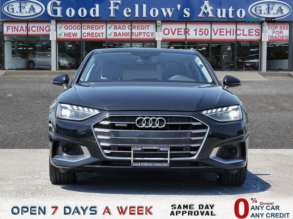 Audi A4 quattro * Komfort * АвтоКредит * (ЦЕНА ДО БГ), снимка 2 - Автомобили и джипове - 55093357