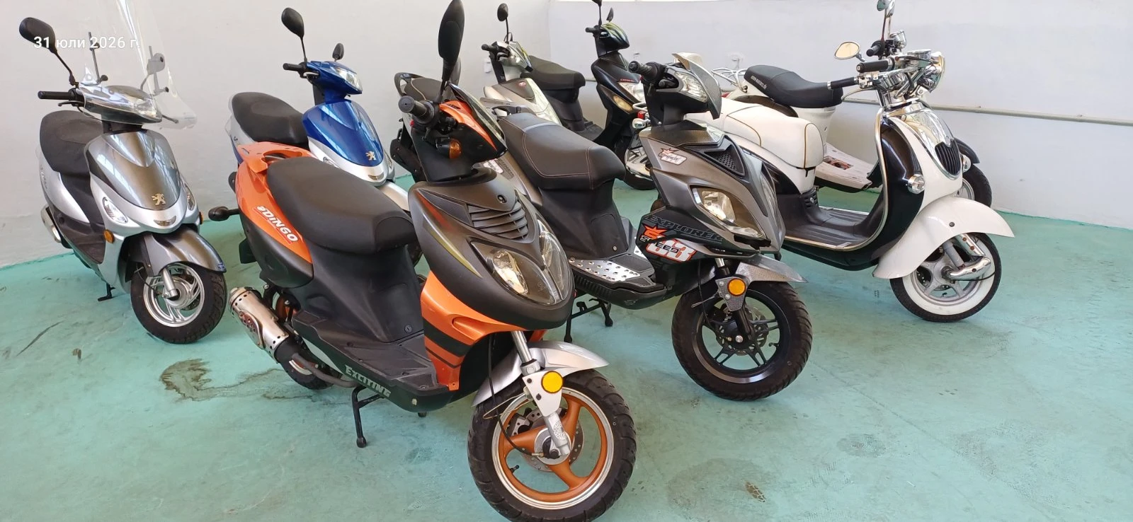 Peugeot V-Clic Скутер, снимка 11 - Мотоциклети и мототехника - 55852286