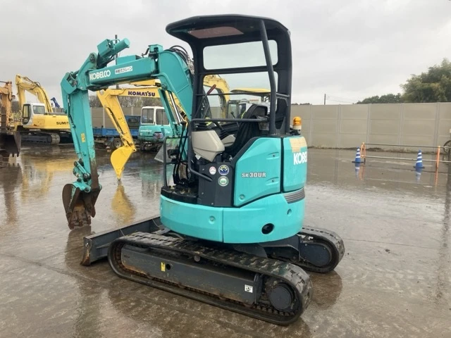 Багер Kobelco SK30UR-6 / КАТО НОВ / ОЧАКВАН ВНОС !!!, снимка 4 - Индустриална техника - 55886387