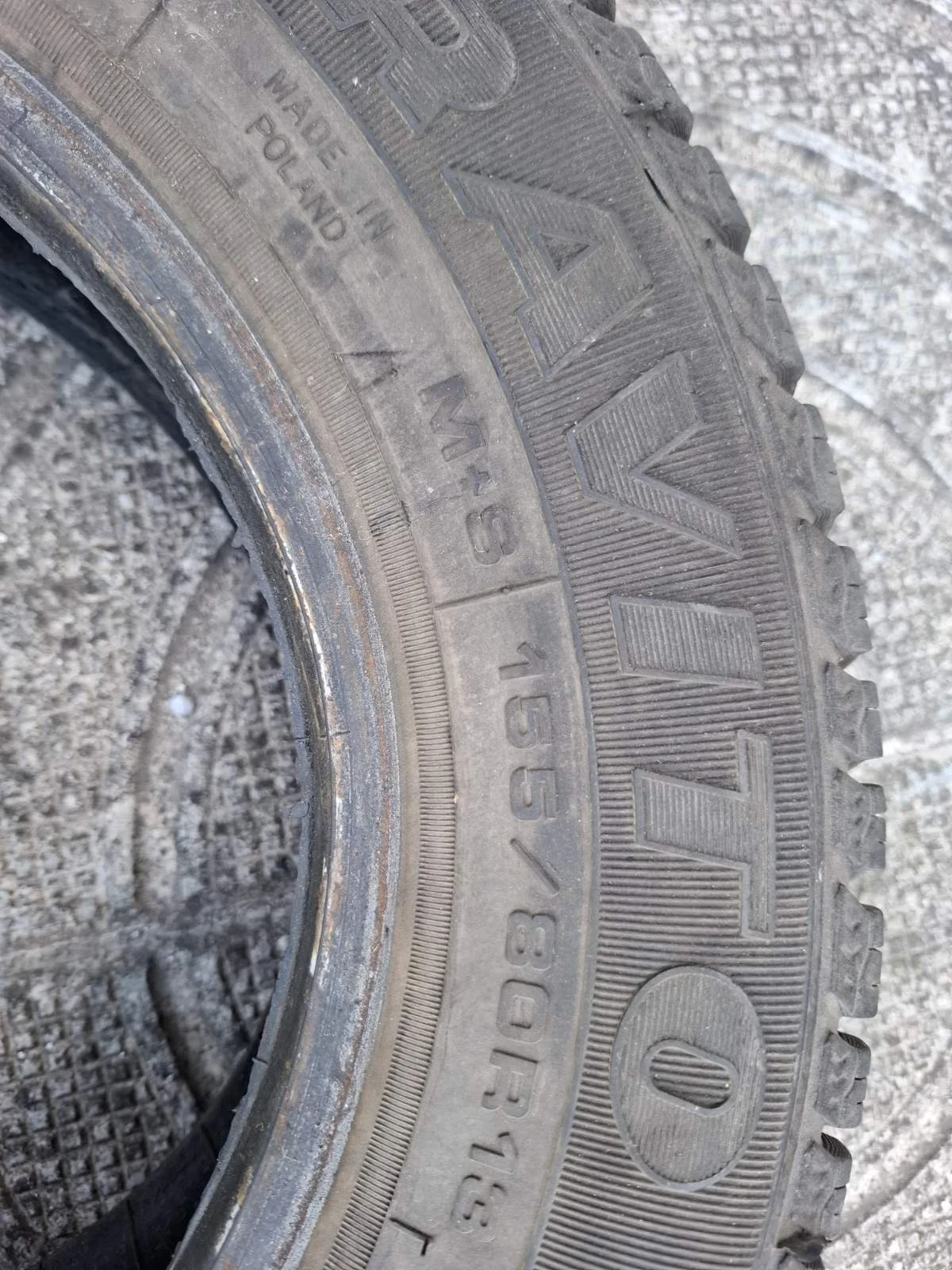Гуми Зимни 155/80R13, снимка 2 - Гуми и джанти - 56317953