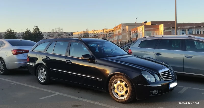 Mercedes-Benz E 220 2.2 cdi 170к.с. РЪЧКА, снимка 10 - Автомобили и джипове - 49380367