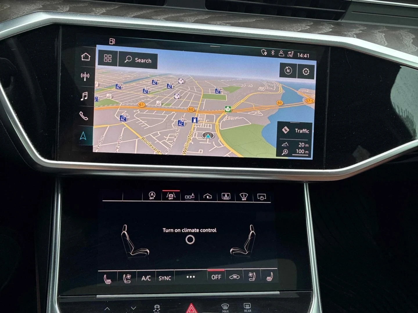 Audi A6 Technik* Distronic* 360View* Обдух* CarPlay* Keyle, снимка 11 - Автомобили и джипове - 54055126