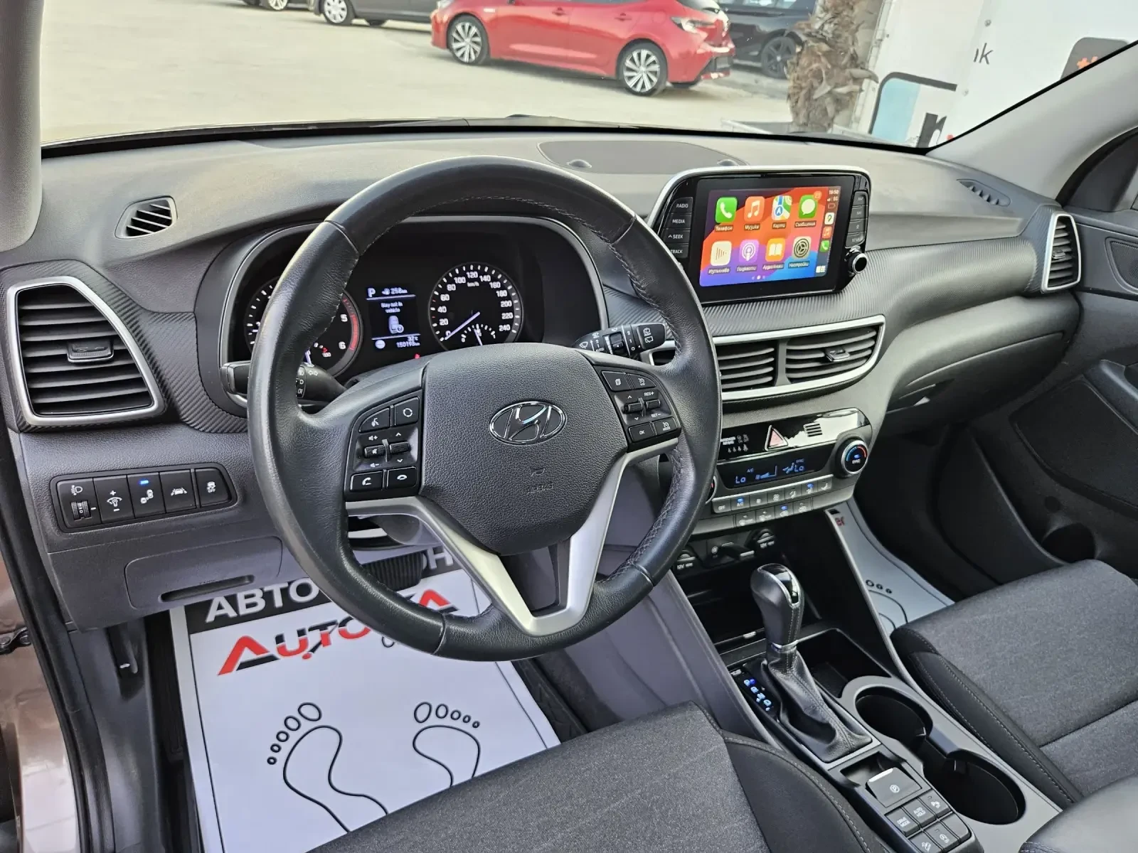 Hyundai Tucson 1.6CRDI-136КС= АВТОМАТ= ГАРАНЦИЯ= КАМЕРА= KEYLESS - изображение 8