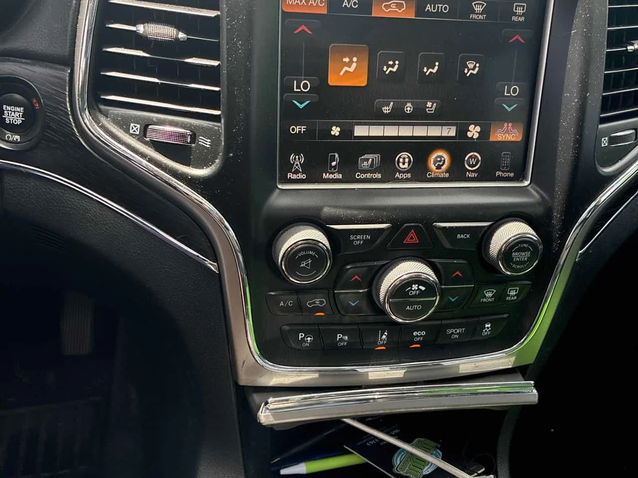 Jeep Grand cherokee SUMMIT * ГЛАВНО ПРЕДСТАВИТЕЛСТВО НА VOLKSWAGEN*   , снимка 9 - Автомобили и джипове - 55723228