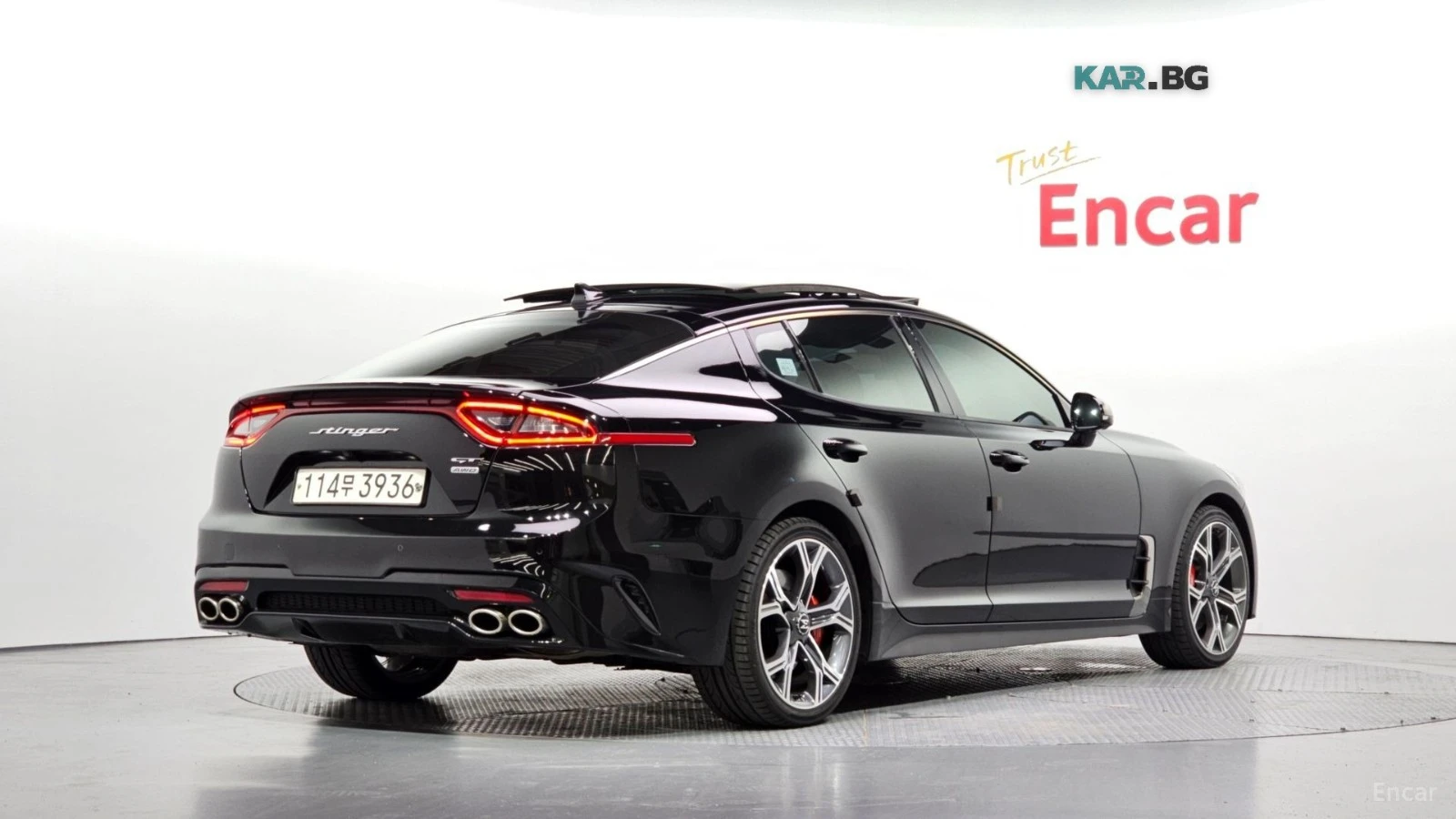 Kia Stinger 3.3 Turbo AWD GT* HUD* 360* ОБДУХ* НАВИ* ПАНО, снимка 2 - Автомобили и джипове - 56010549