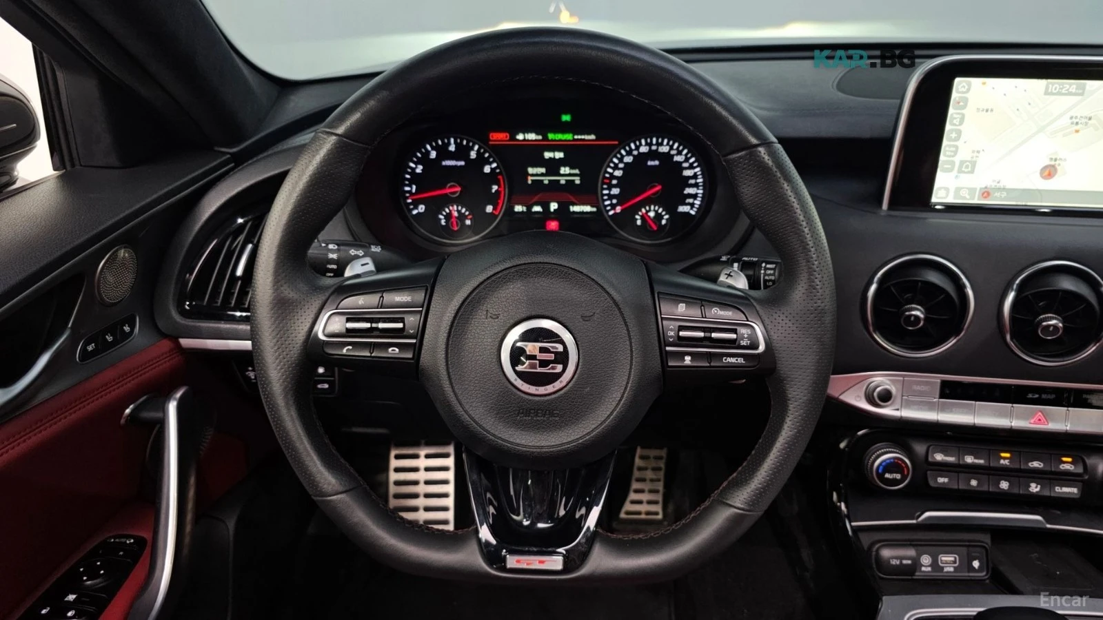 Kia Stinger 3.3 Turbo AWD GT* HUD* 360* ОБДУХ* НАВИ* ПАНО, снимка 14 - Автомобили и джипове - 56010549