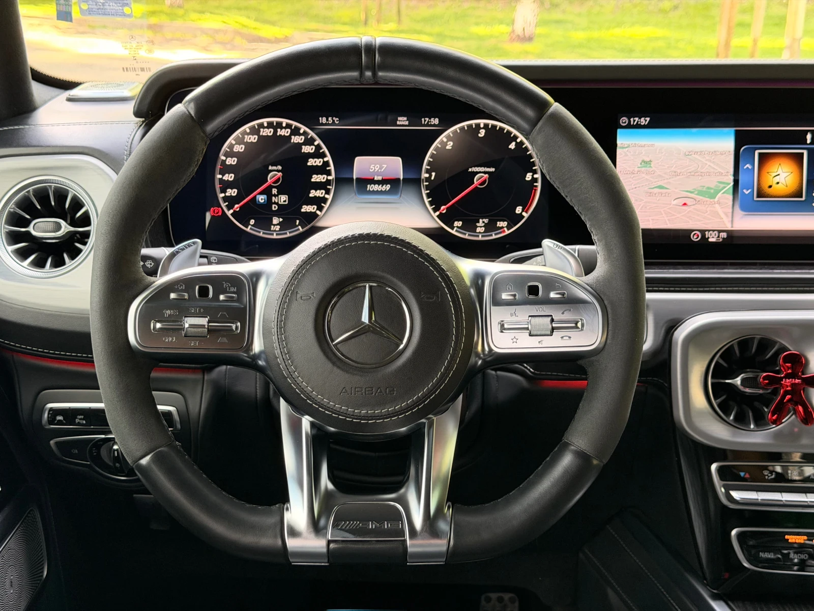 Mercedes-Benz G 350 AMG OPTIC / ВЕНТИЛАЦИЯ, снимка 12 - Автомобили и джипове - 54957004