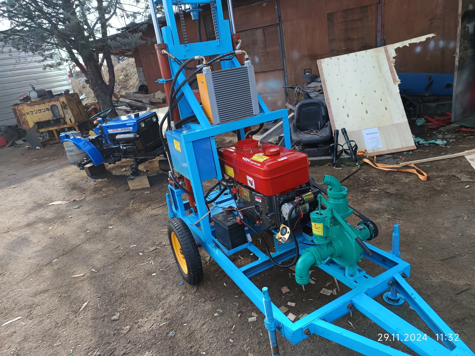 Трактор Kubota сондажни машини нови - изображение 4