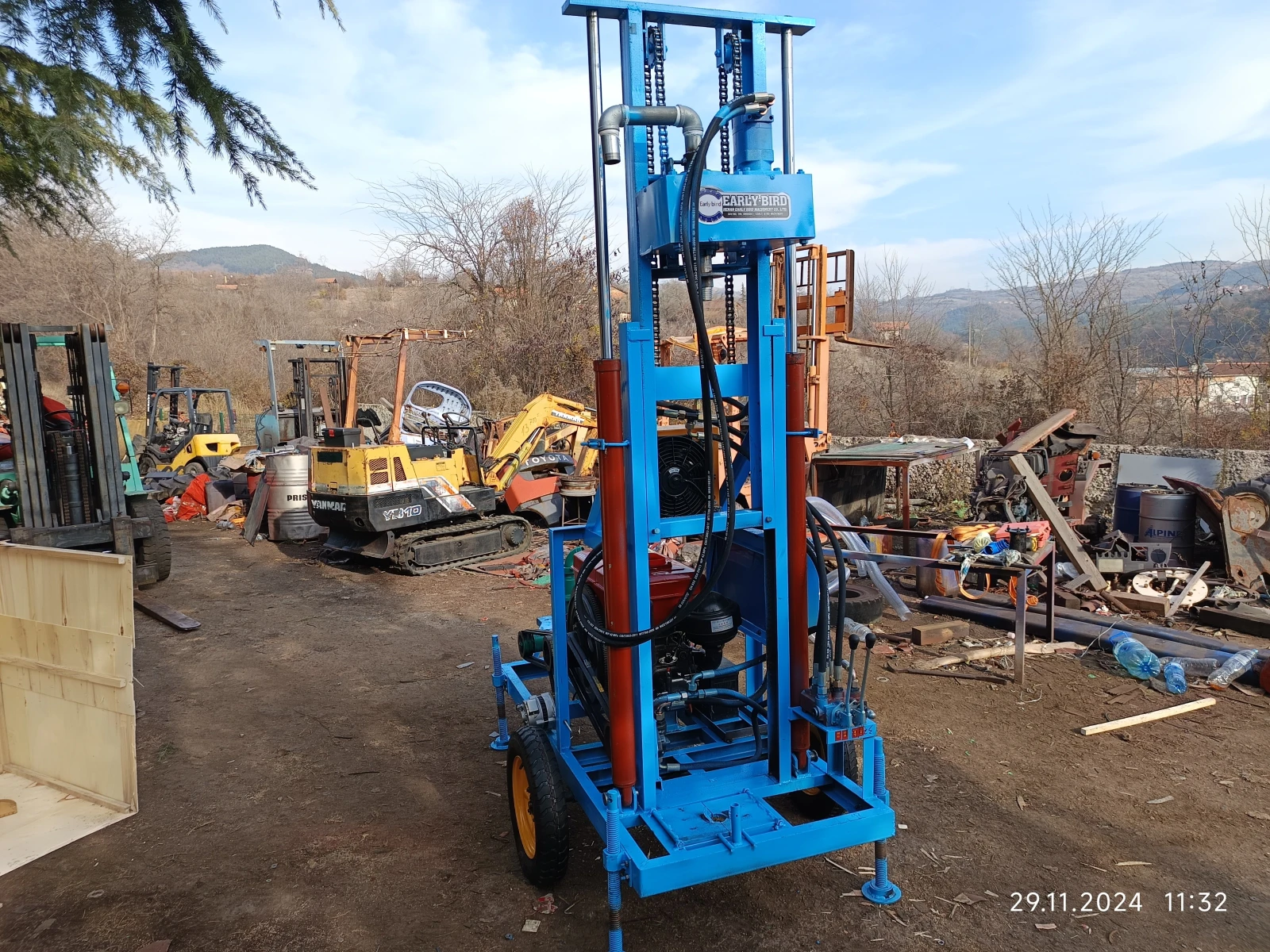 Трактор Kubota сондажни машини нови - изображение 2