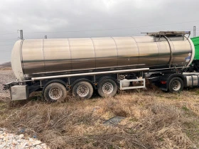 Полуремарке Feldbinder Хранителна цистерна 34000L, снимка 2