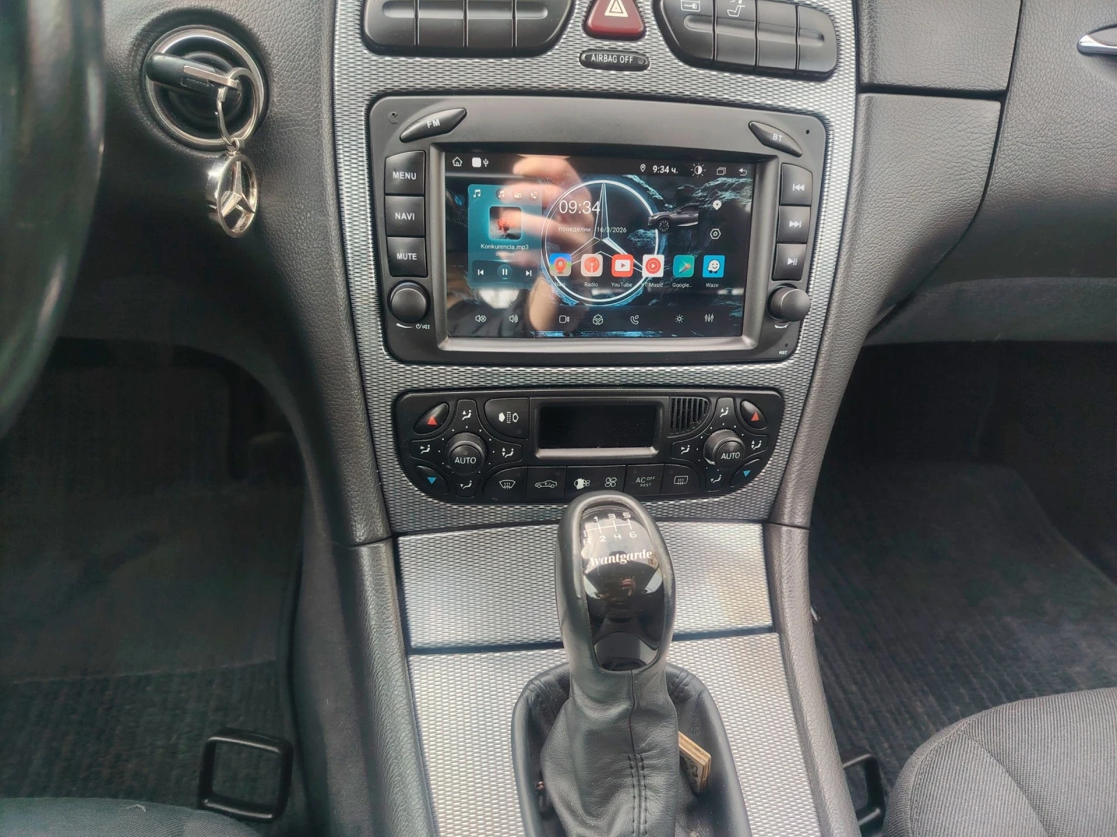 Mercedes-Benz CLK 200 kompressor/Реални километри /Нави/ТОП/ , снимка 14 - Автомобили и джипове - 54071582