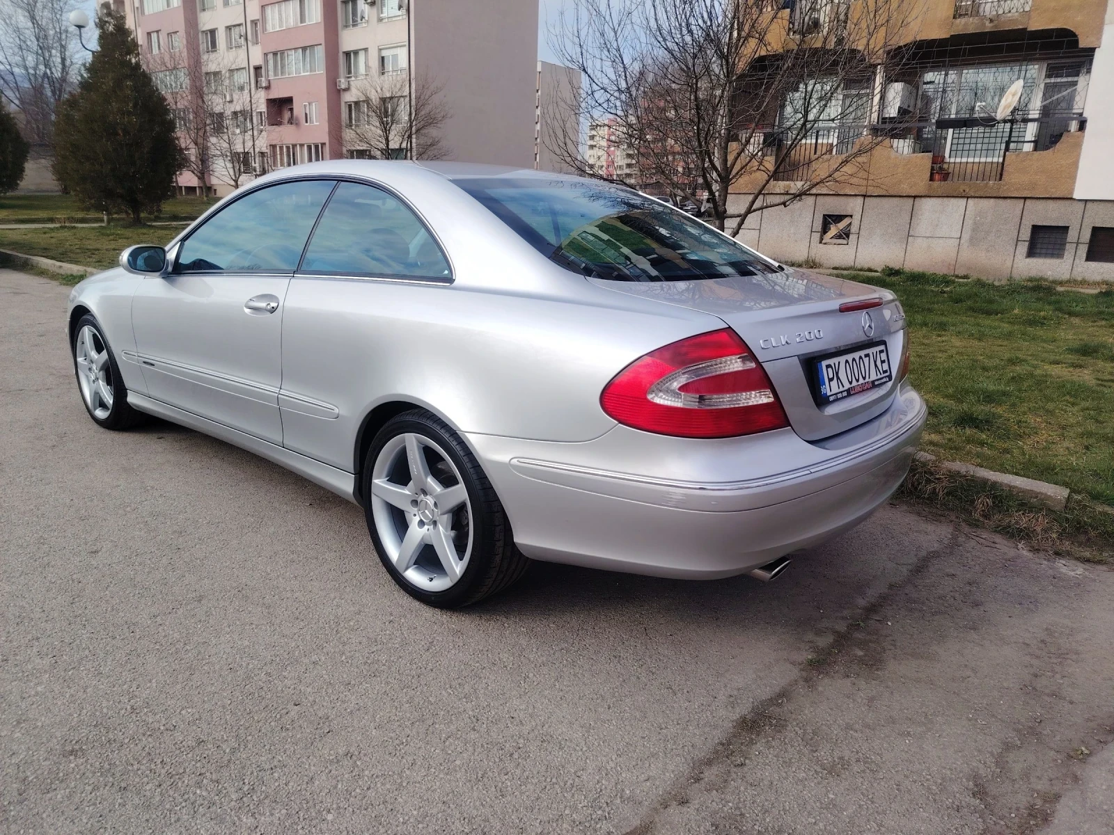 Mercedes-Benz CLK 200 kompressor/Реални километри /Нави/ТОП/ , снимка 4 - Автомобили и джипове - 54071582