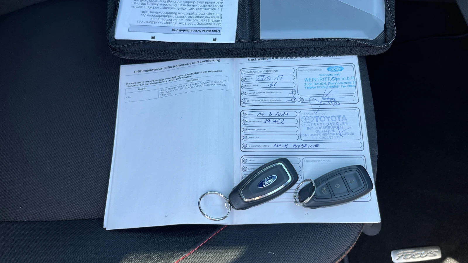 Ford Focus ST Line 125 kc, снимка 14 - Автомобили и джипове - 54306062