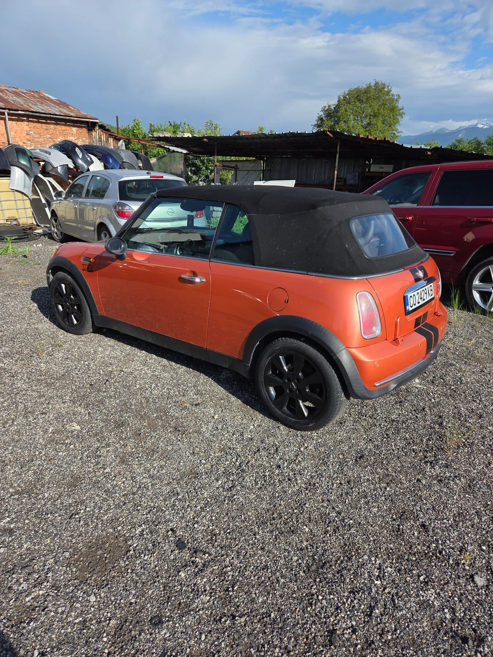 Mini Cooper cabrio 1.6, снимка 4 - Автомобили и джипове - 54752982