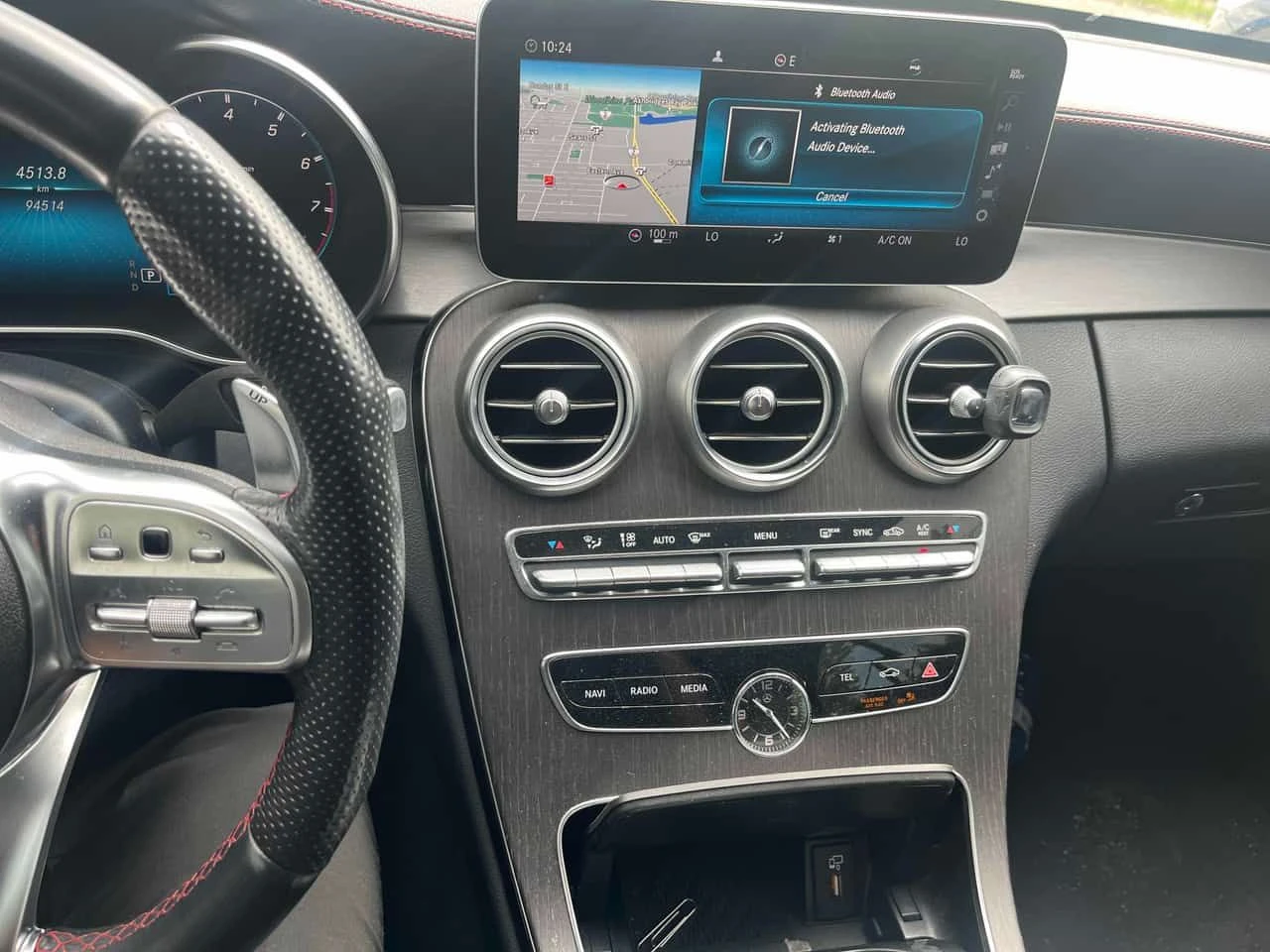 Mercedes-Benz C 43 AMG 360/DIS/BURMESTER/АВТОКРЕДИТ , снимка 9 - Автомобили и джипове - 54884995