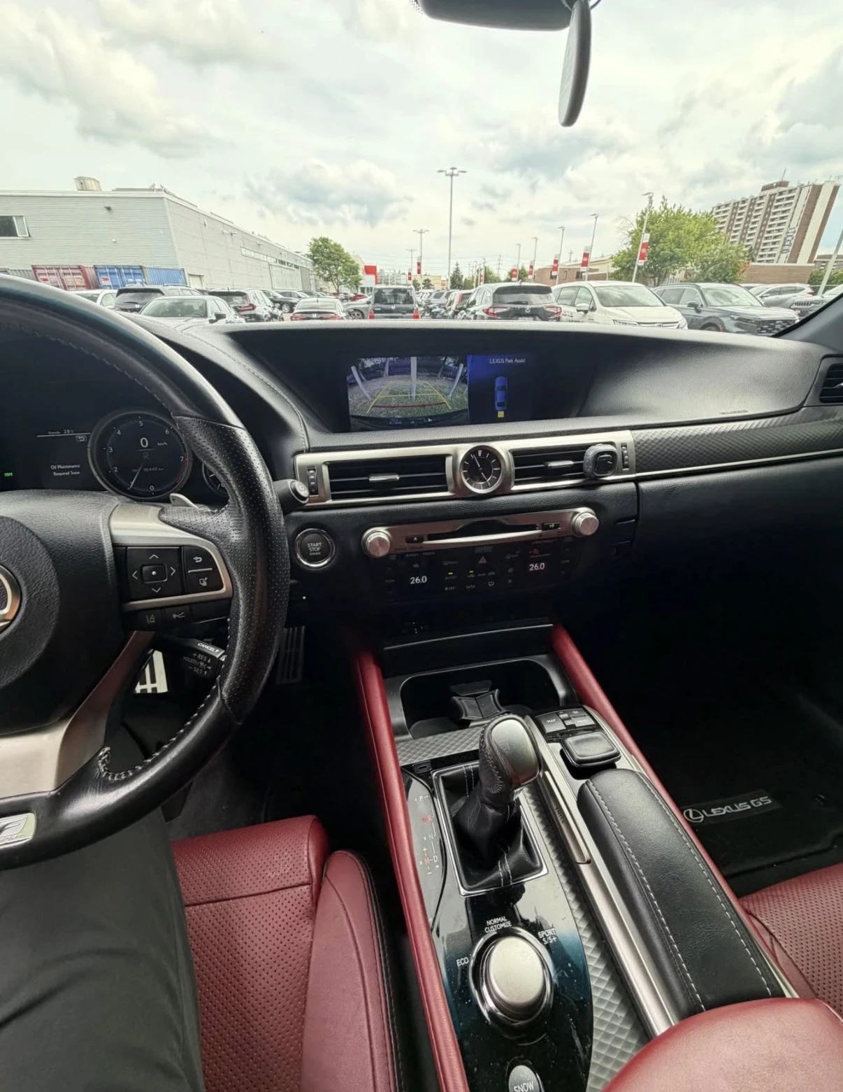 Lexus GS 350 F SPORT * AWD * ОБДУХ * ЧЕРВЕН САЛОН * CARFAX * , снимка 7 - Автомобили и джипове - 55086532