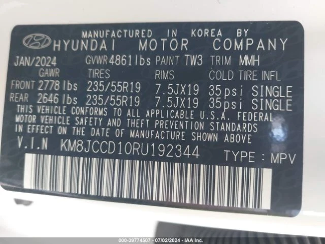 Hyundai Tucson HYBRID SEL CONVENIENCE, снимка 9 - Автомобили и джипове - 48769077