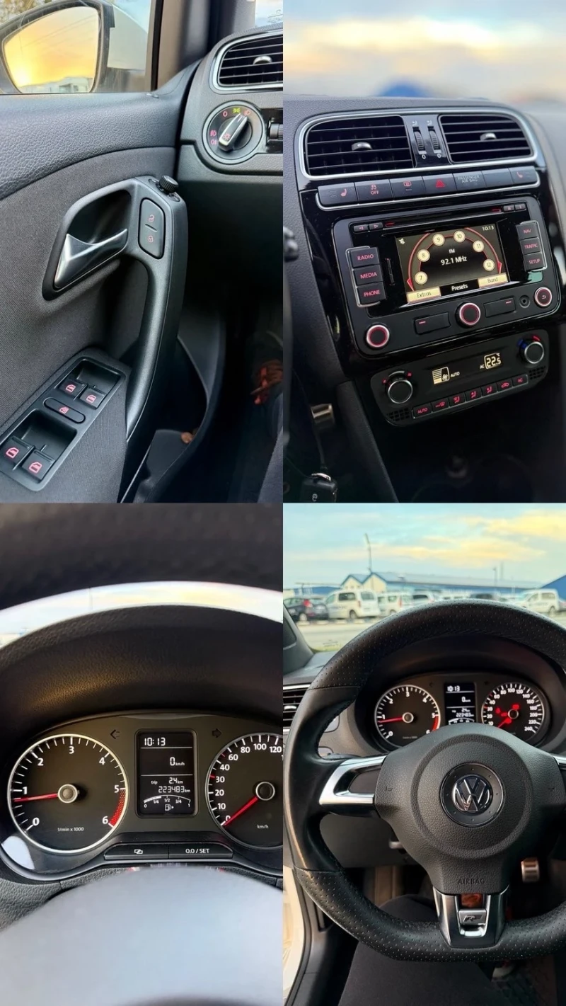 VW Polo 1.6 TDI R-Line 105 hp, снимка 14 - Автомобили и джипове - 52500599